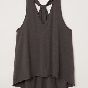 H&M Divided Marled Jersey Vest Top NWT